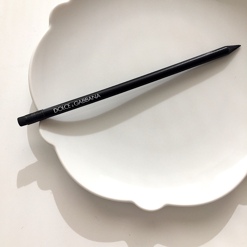 Dolce & Gabbana Black Logo Pencil Limited Edition